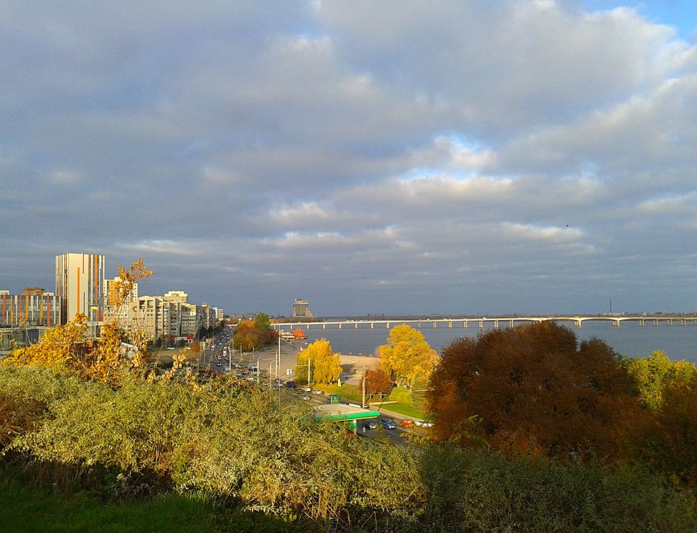 Осенний Днепр