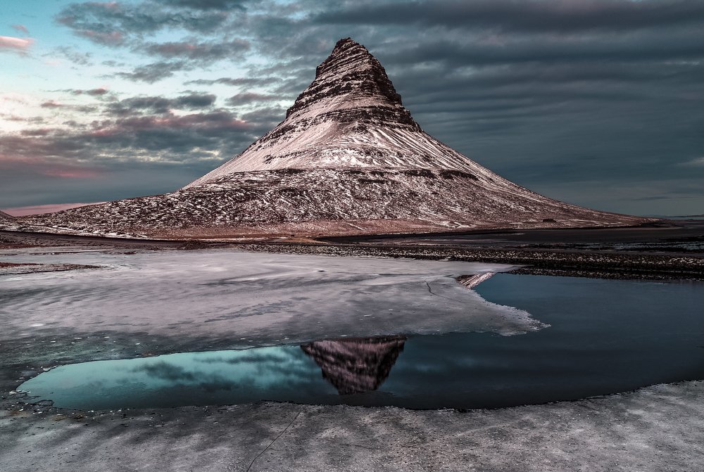 В замерзающем отражении..In a freezing reflection