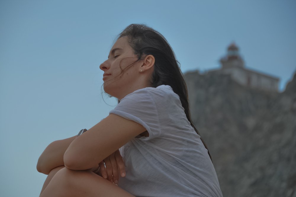 Alone with own thoughts