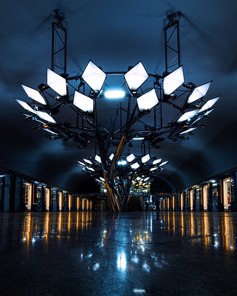 Станция метро "Тропарево"