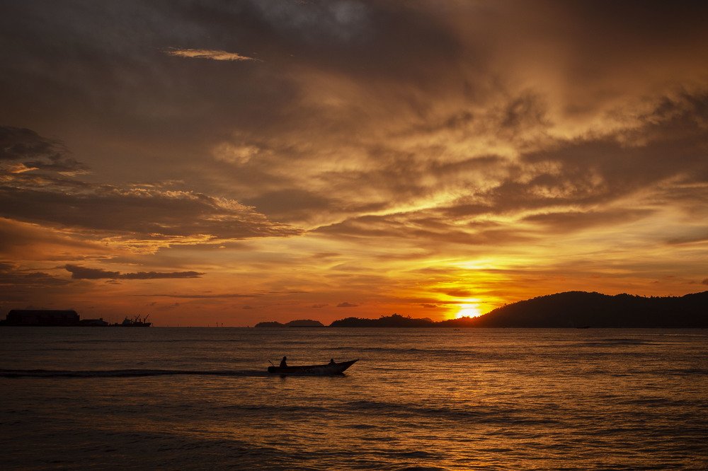 Go home before night.