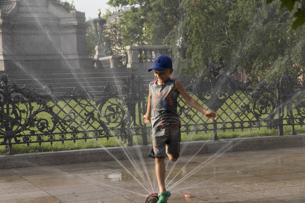 Жаркое лето.