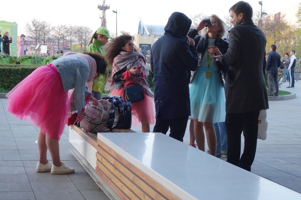 Перед выступлением