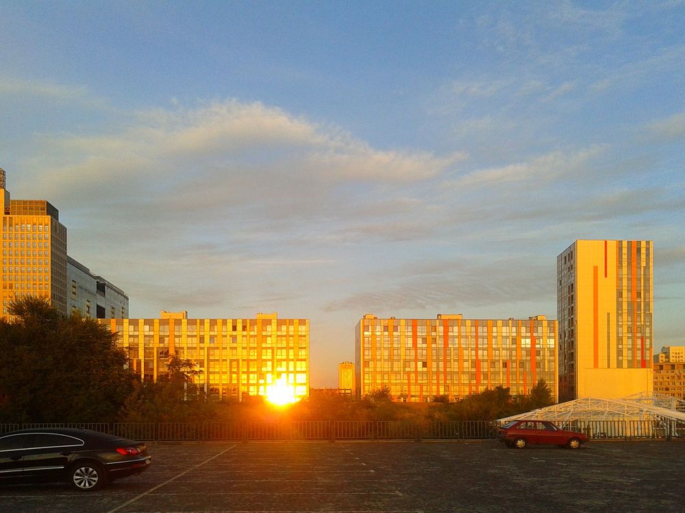 День начинается.