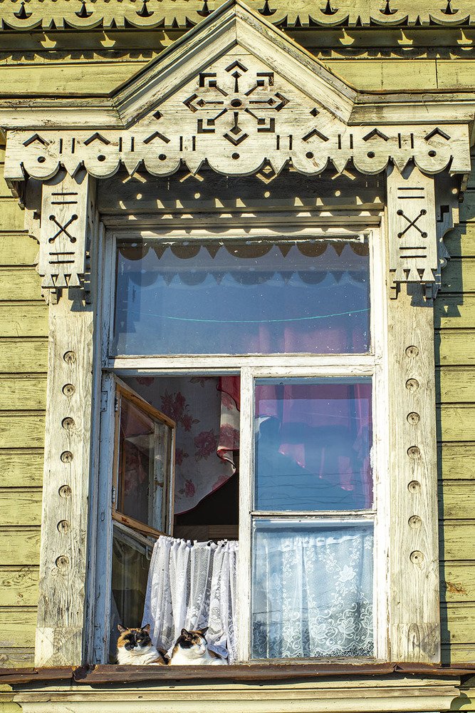 На завалинке