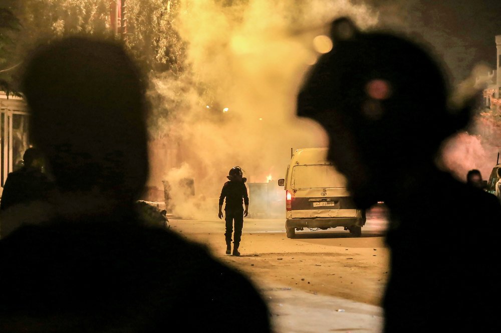 Demonstrations in Tunisia