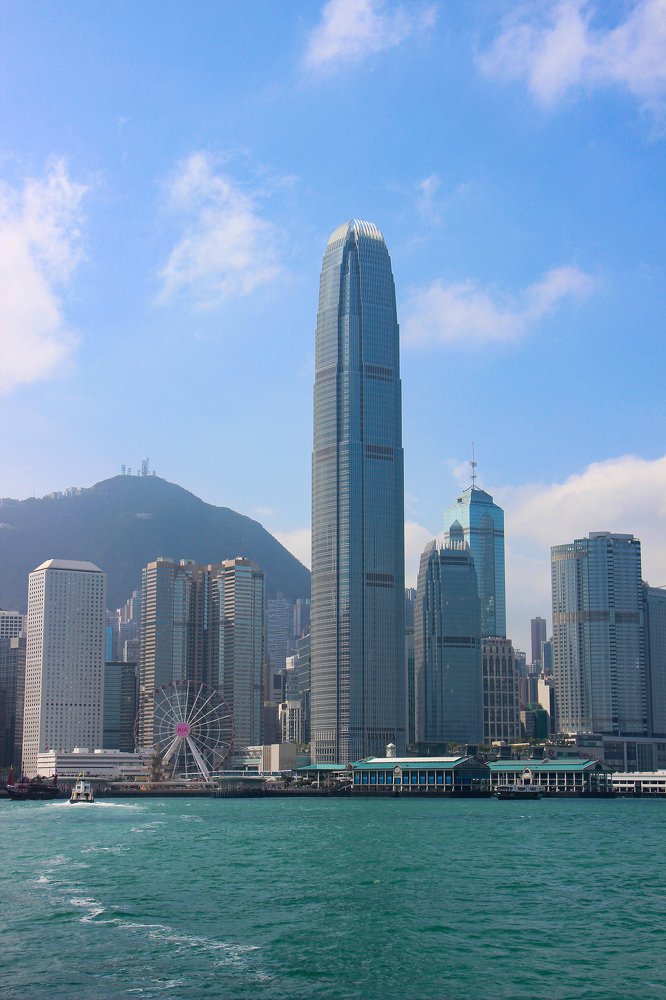 Небоскреб в Гонконге