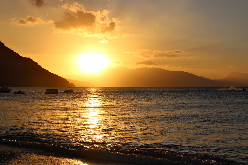 Золотой закат