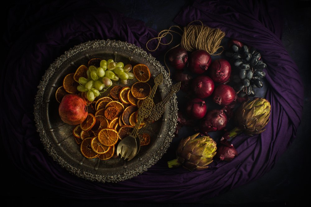 Натюрморт в неаполитанском стиле.