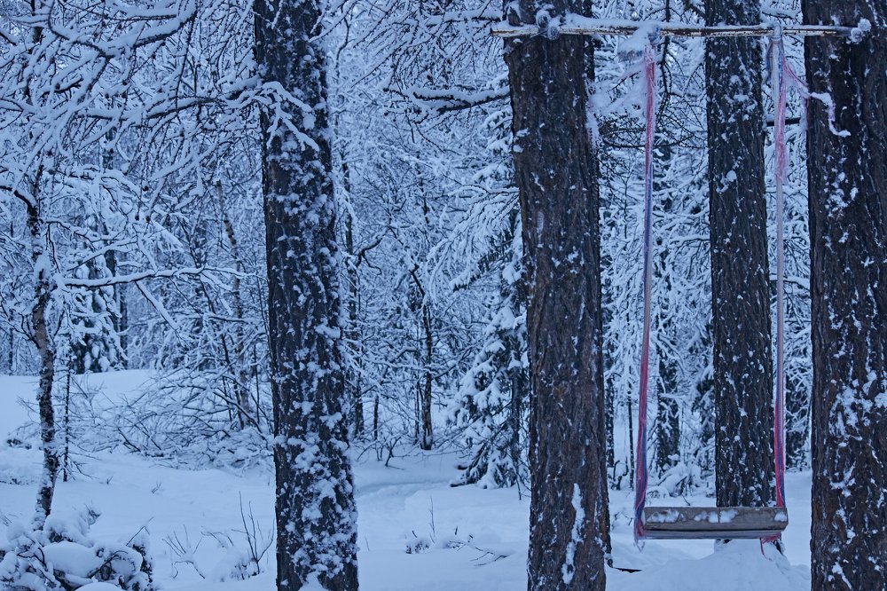 Зимние качели