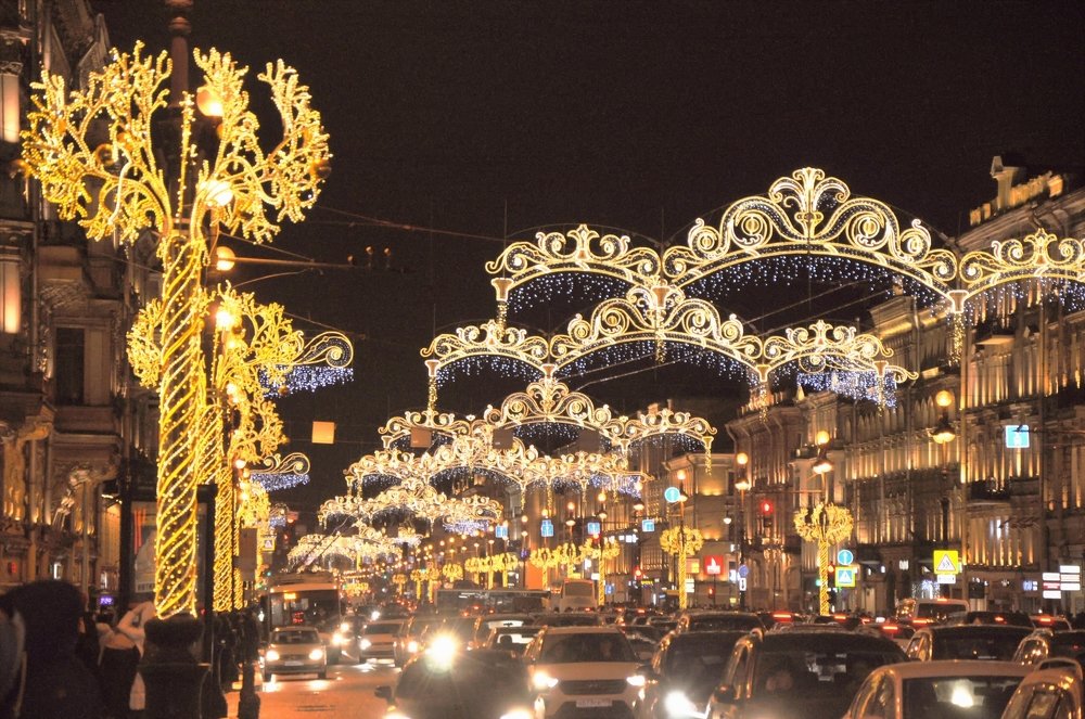 Новогодний Невский