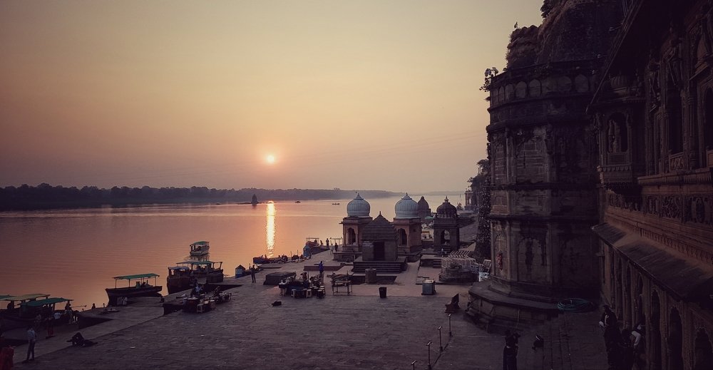 Sunset at Narmada