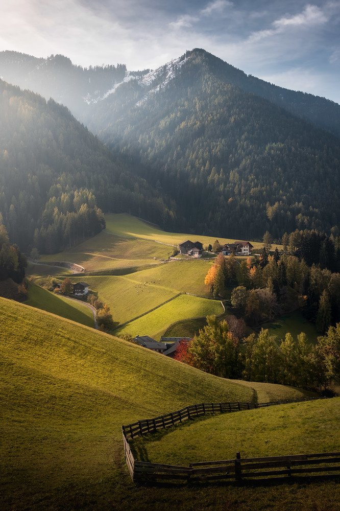 Begining of autumn in Dolomites II