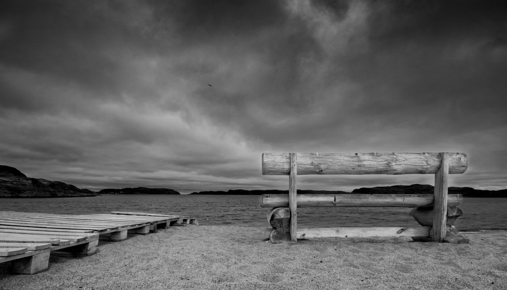 Пляж в с. Териберка