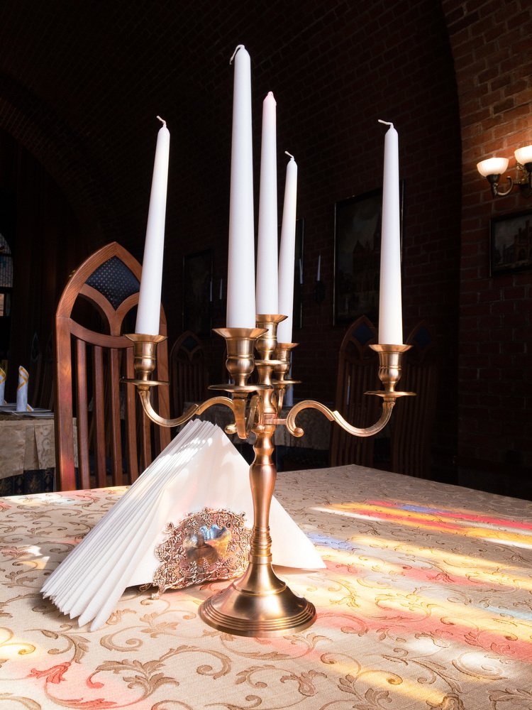 Подсвечник в первом Рыбном ресторане