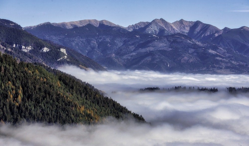 Pohlad od Smrekova na Lúčkach.
