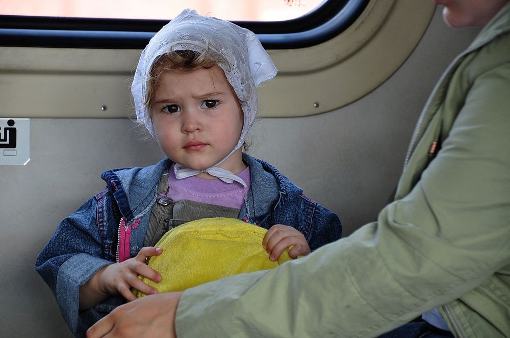 Дети на электричке