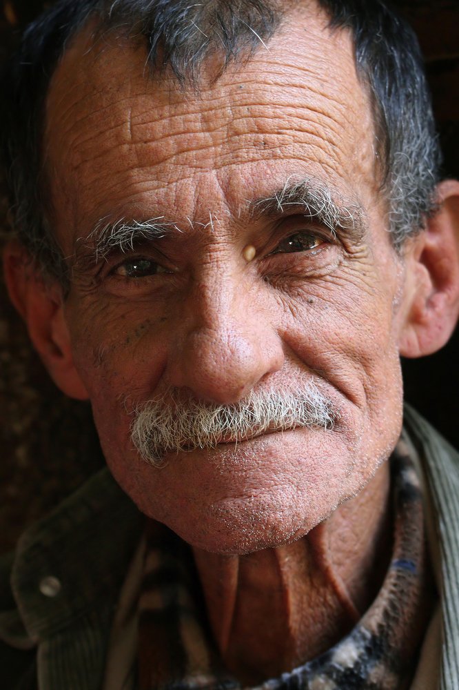 Портрет уличного торговца