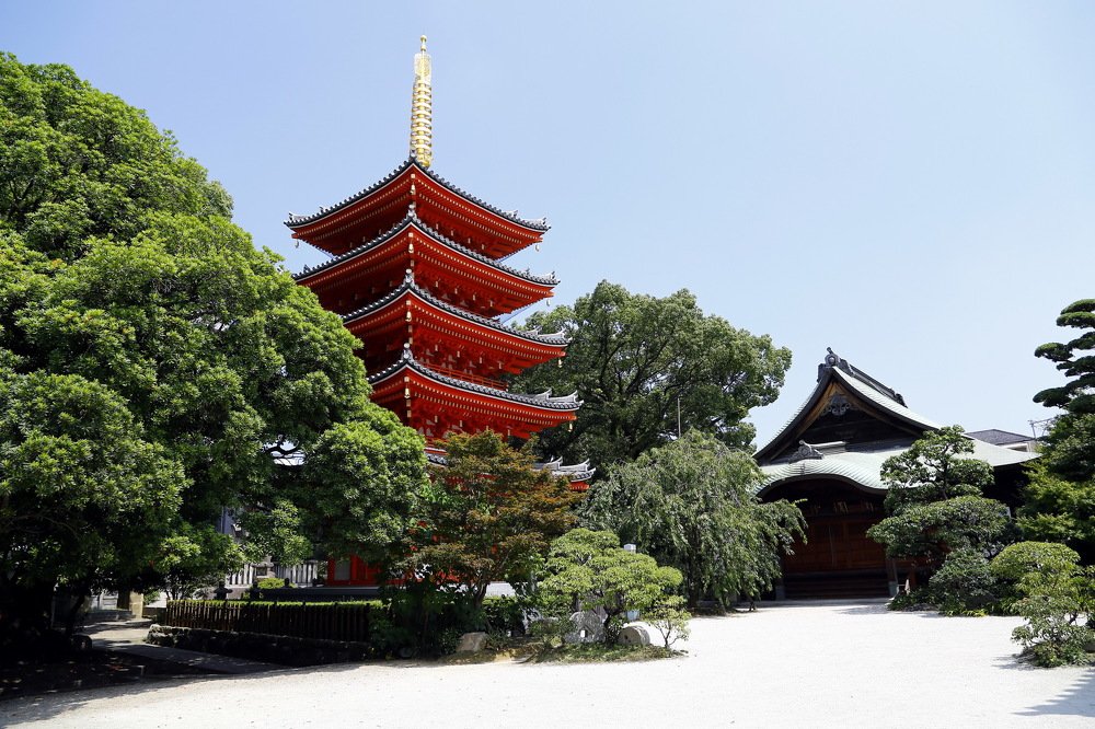 Парк в Фукуоке.