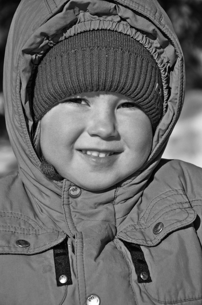 Девочка зима