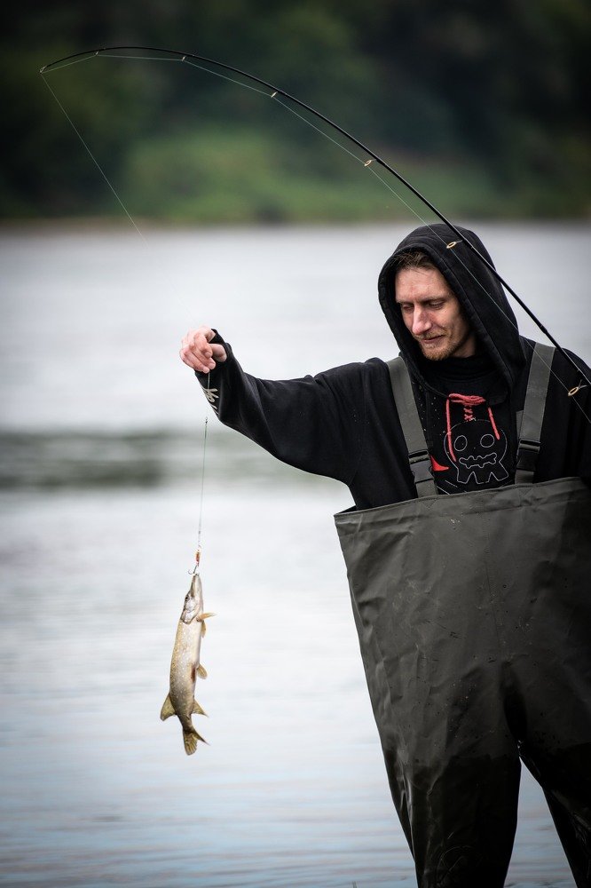 Первая щука.