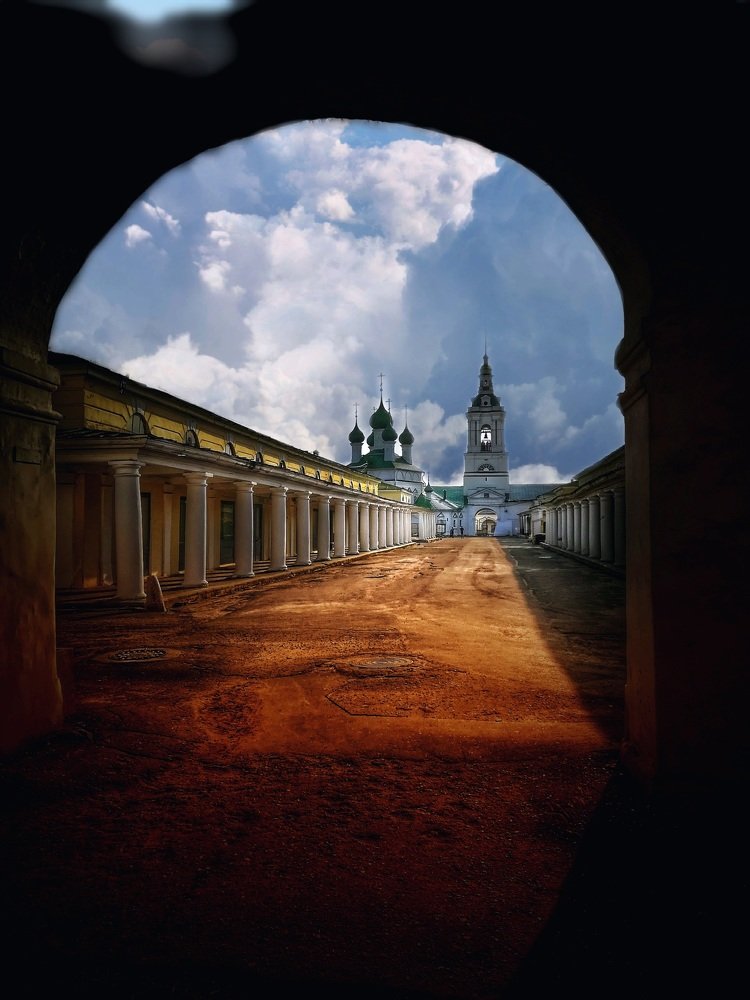 Кострома. Торговые ряды.