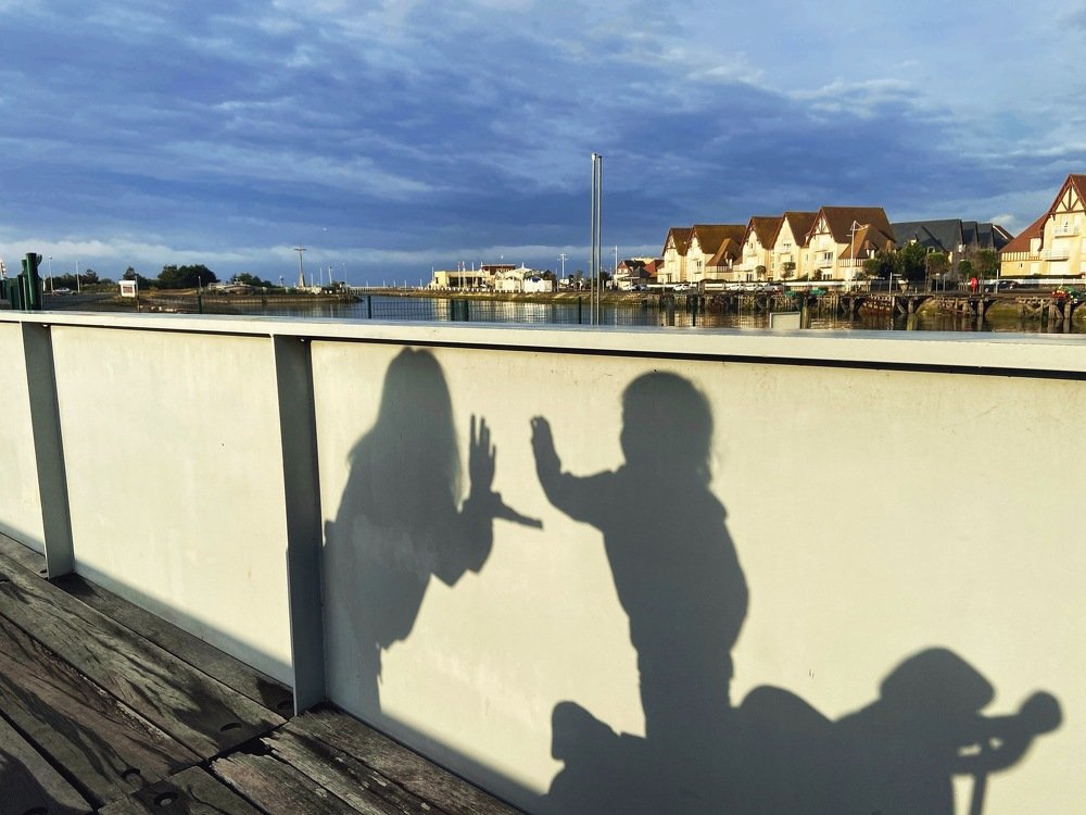 Прогулка с сыном