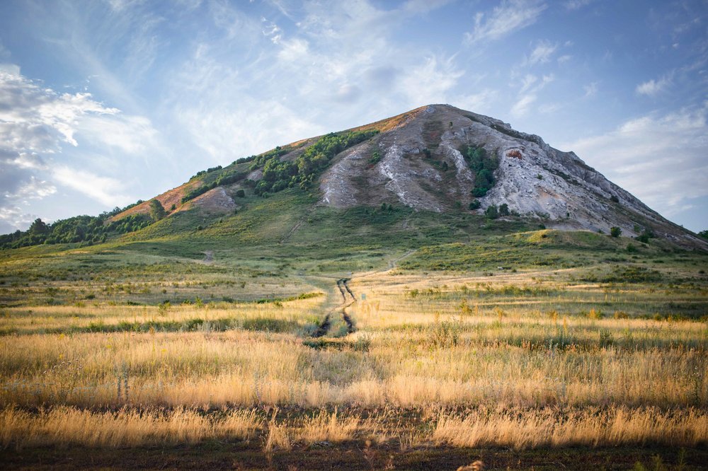 Shikhan Toratau at dawn. Шихан Торатау на рассвете.