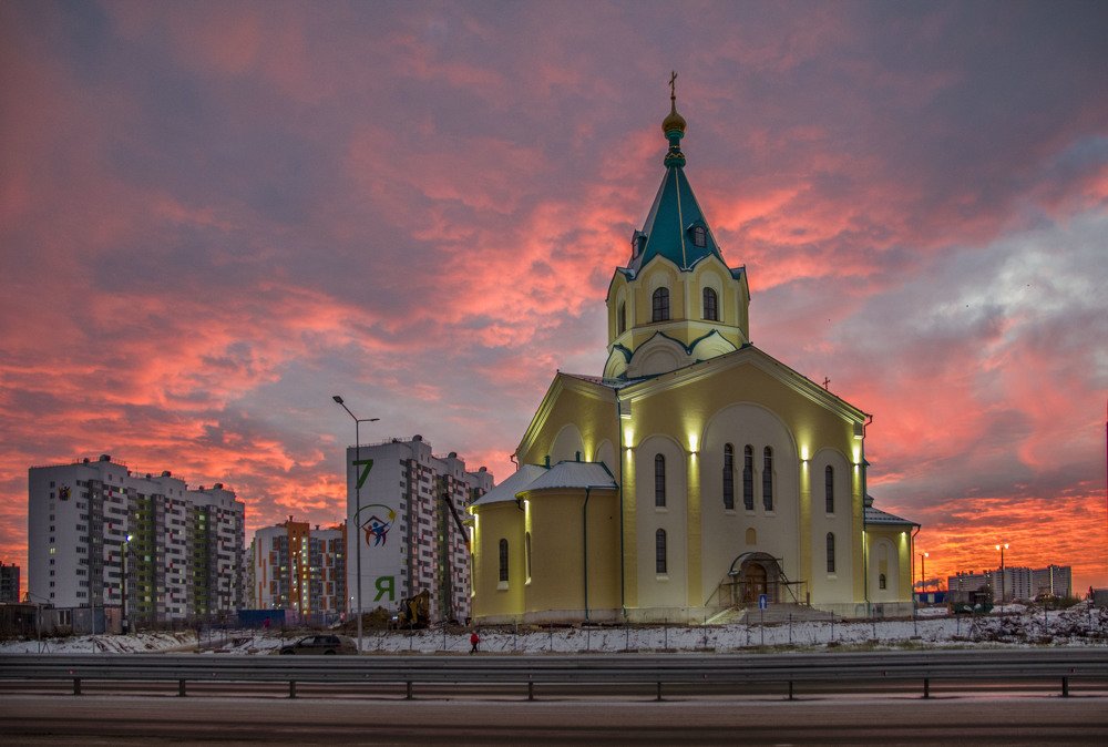 Вечерняя окраина