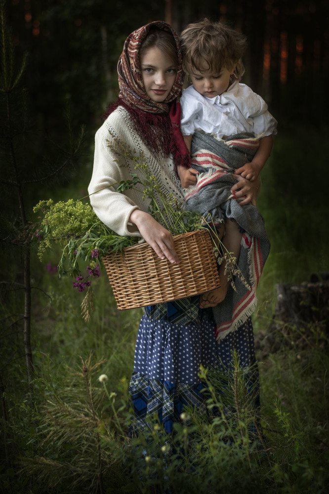 Крестьянские дети
