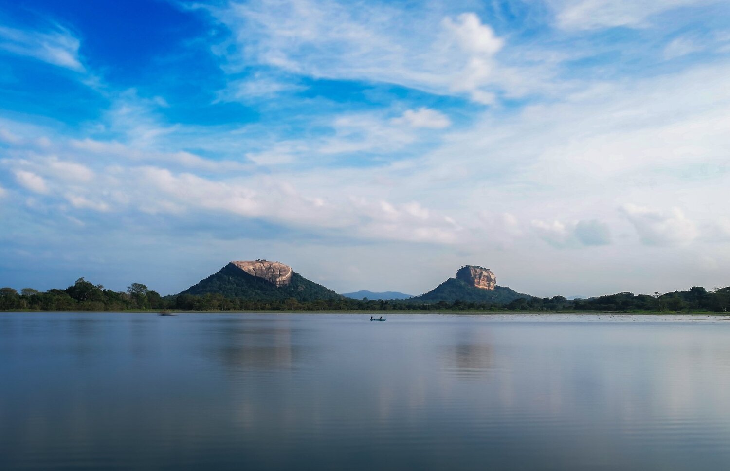 Sigiriya ancient rock.