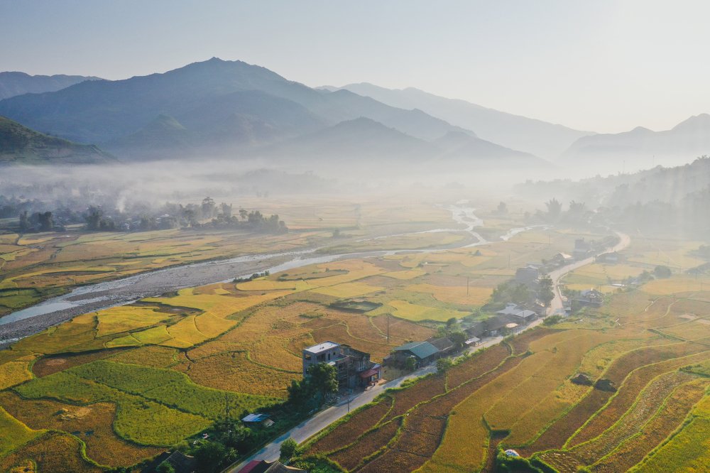 Sunrise in Tule valley