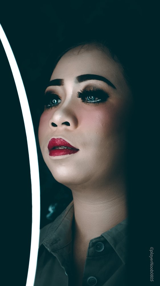 Woman getting married