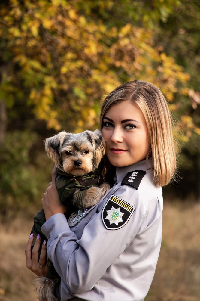 Полицейская и ее милый напарник