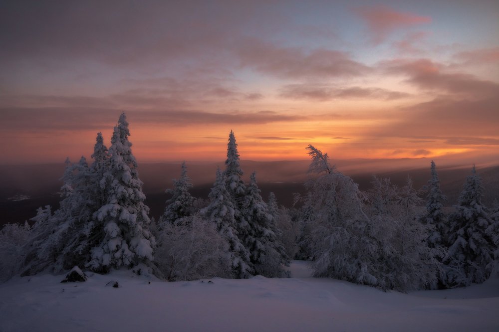 Пылающий закат