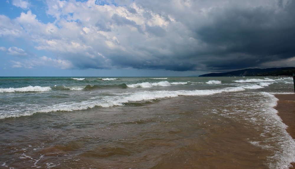 Приближение грозы.