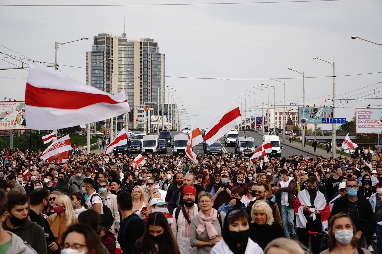 protests in Belarus 2020