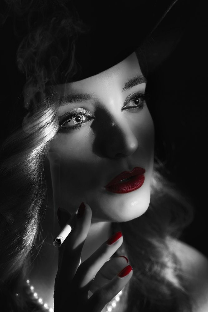 Film Noir Portrait
