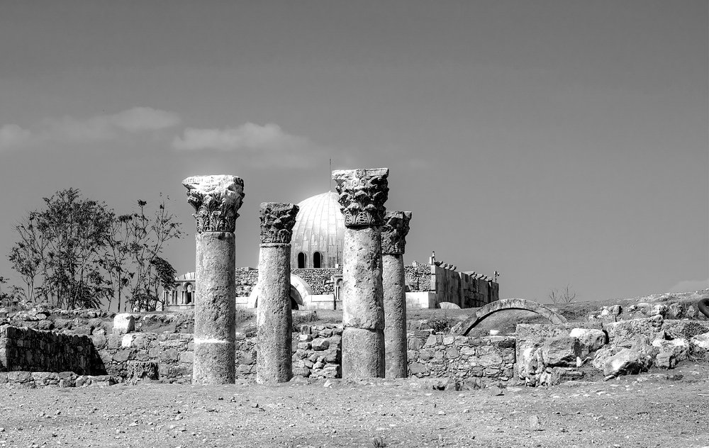 The Amman citadel Umayyad palace and Roman theater