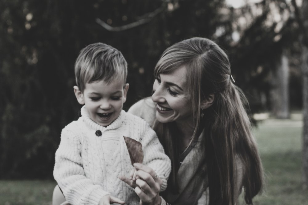 Мама с сыном
