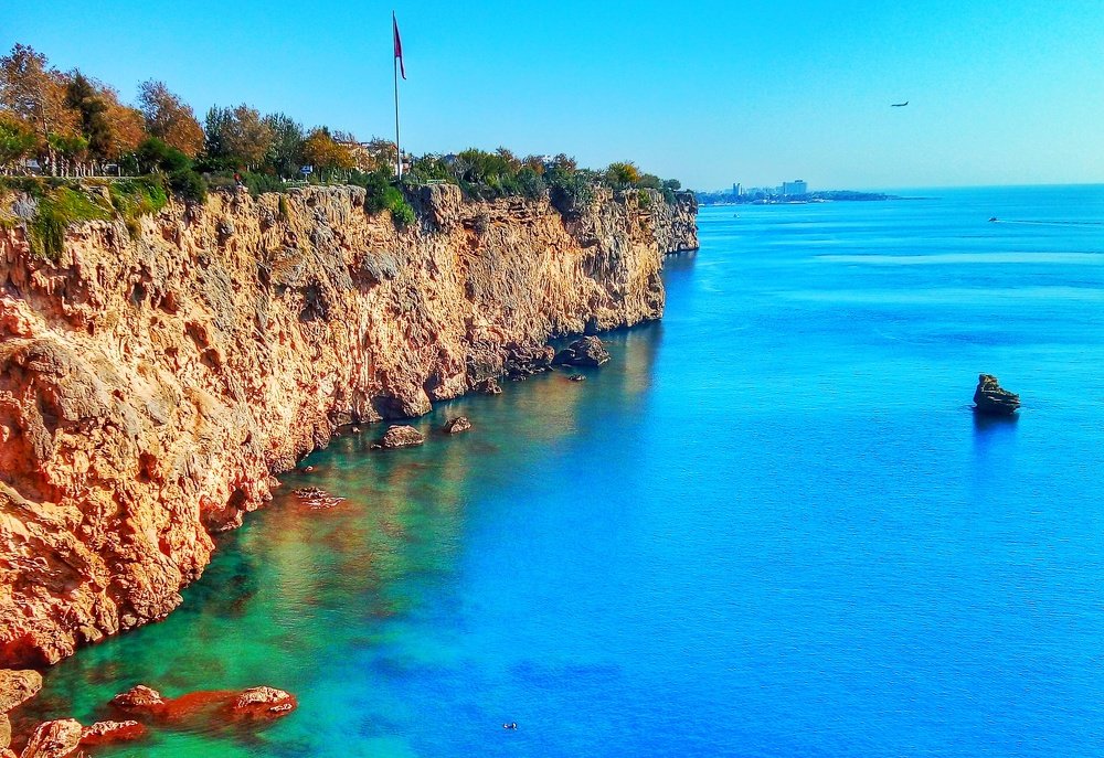 Three colors of Antalya..