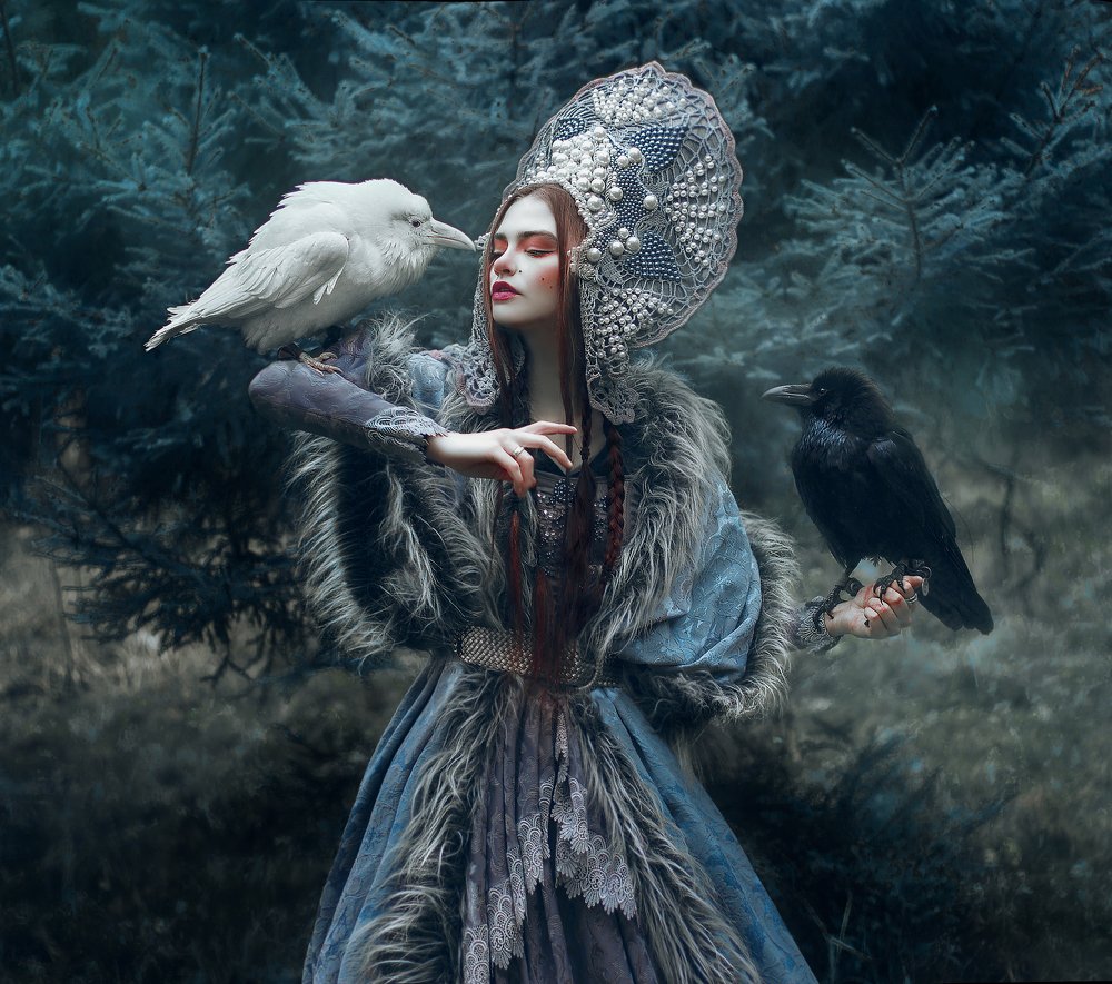 Вороны - предвестники.