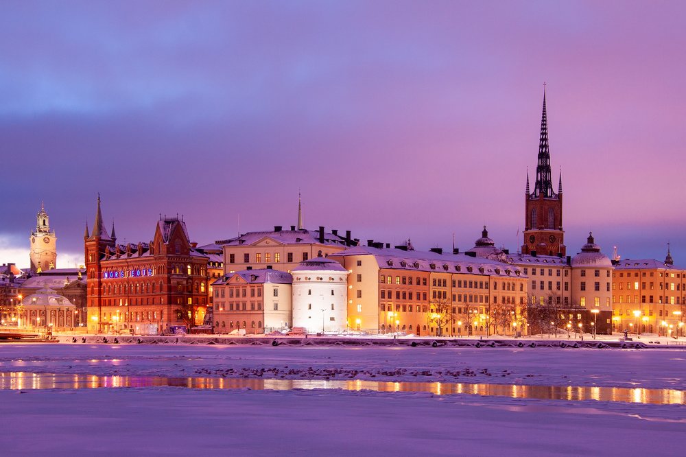 Утренний Стокгольм