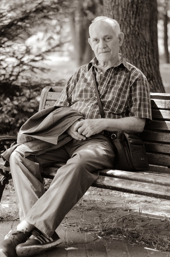 Портрет пожилого человека.