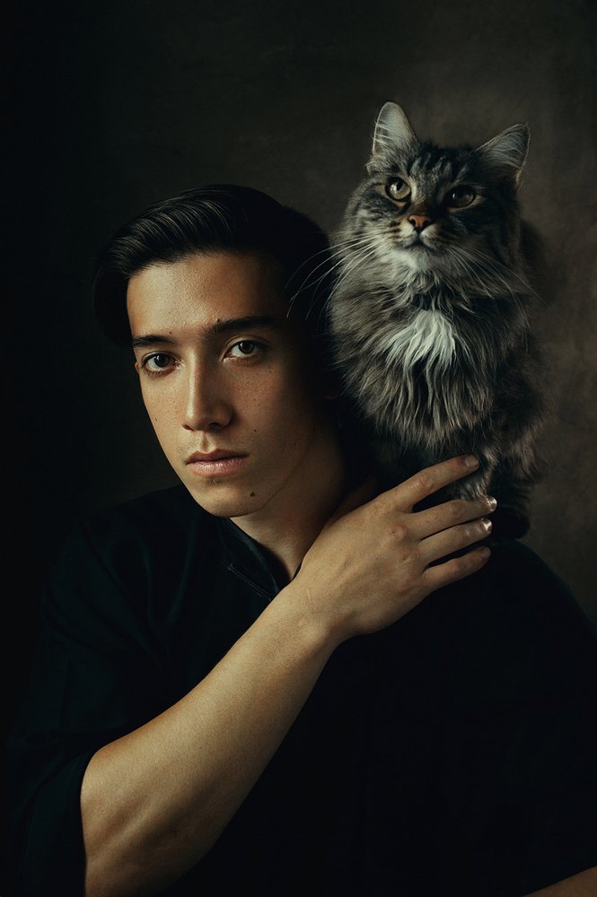 Пётр и кошка Варя