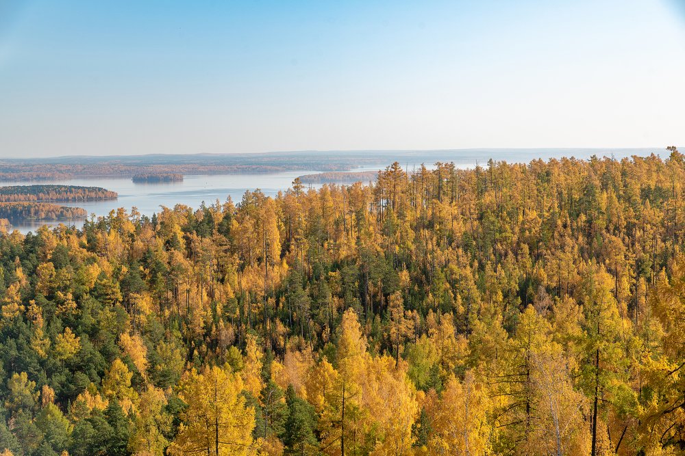 гора Волчиха близ Екатеринбурга
