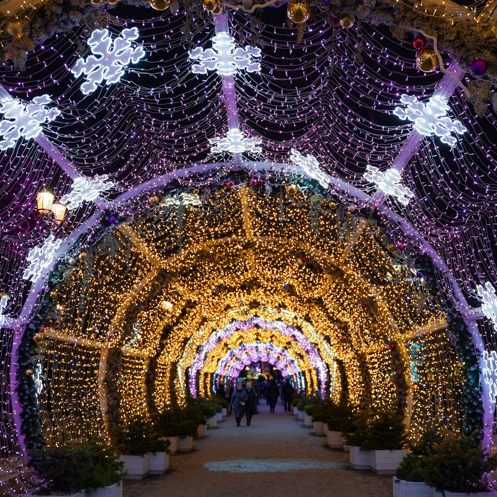 Огни ночного города