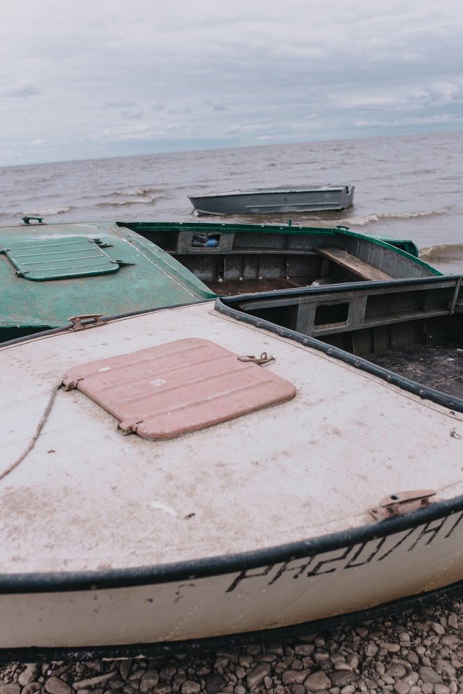 Abandoned boats