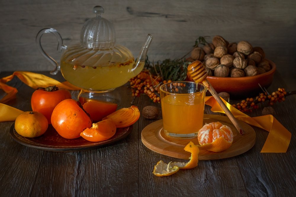 Натюрморт с медом №1