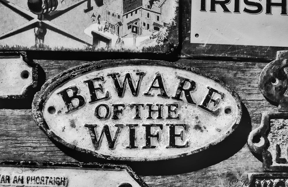 Beward of the wife